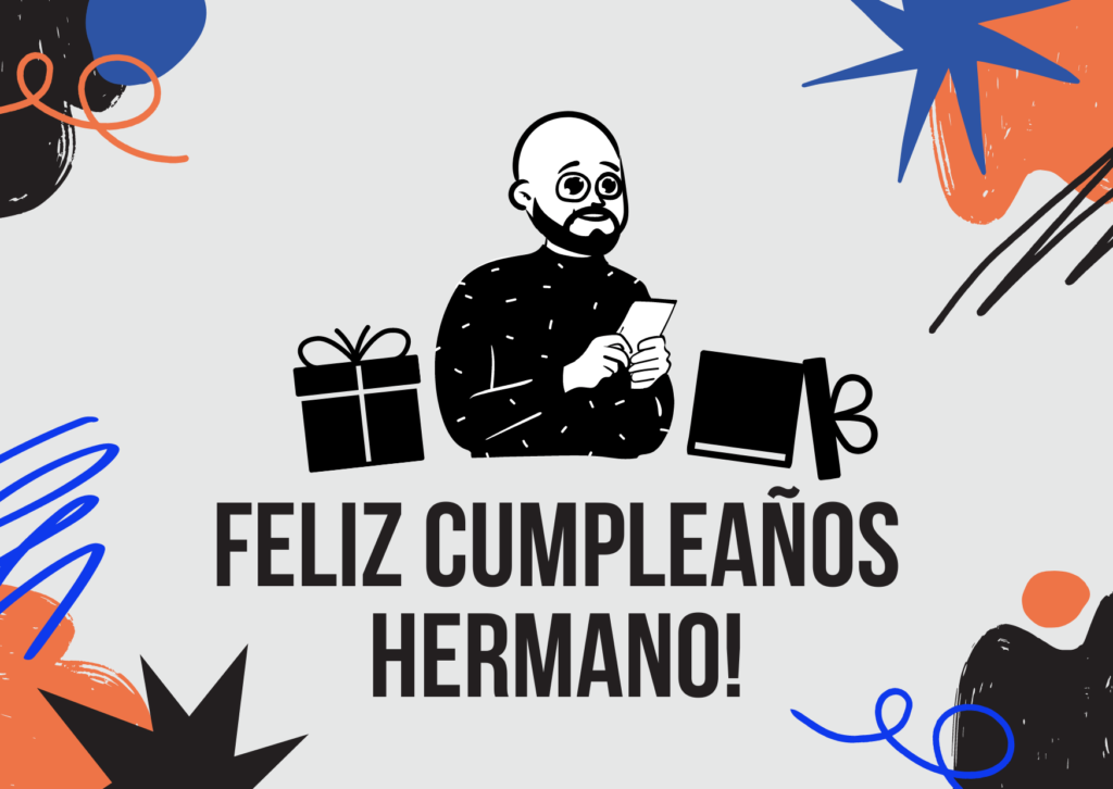 feliz cumpleaños hermano