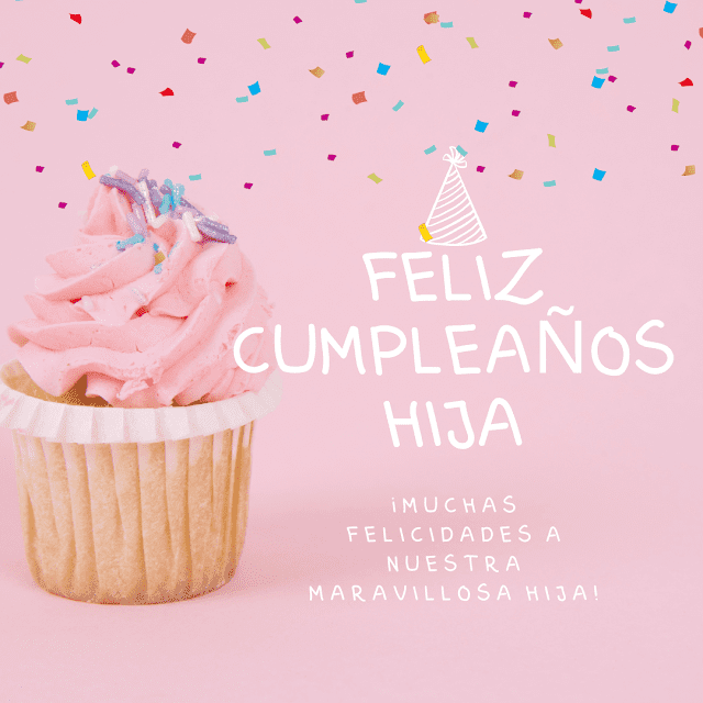 feliz cumpleaños hija