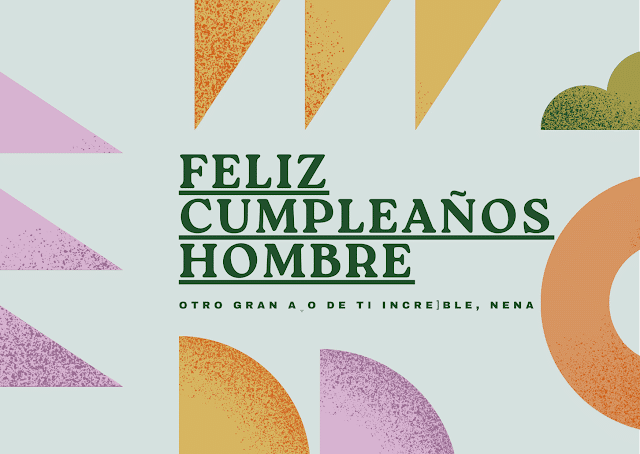 feliz cumpleaños hombre