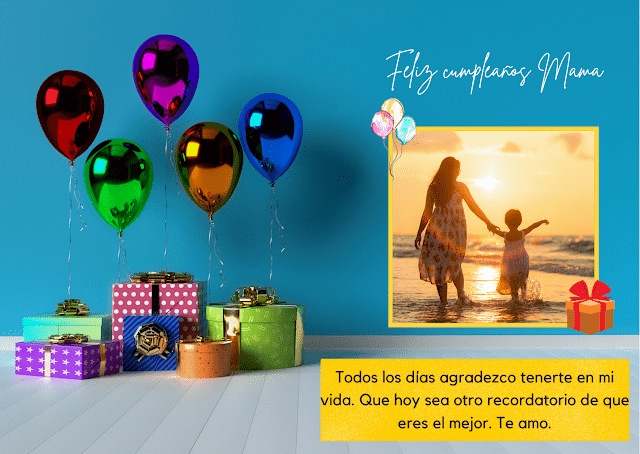 feliz cumpleaños mama