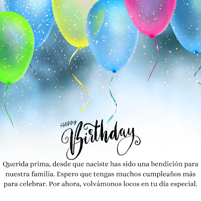 feliz cumpleaños prima